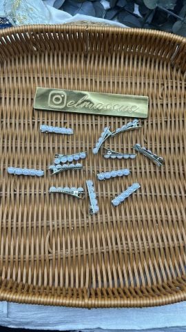 İncili Pens Hediyelik Toka(50 adet)