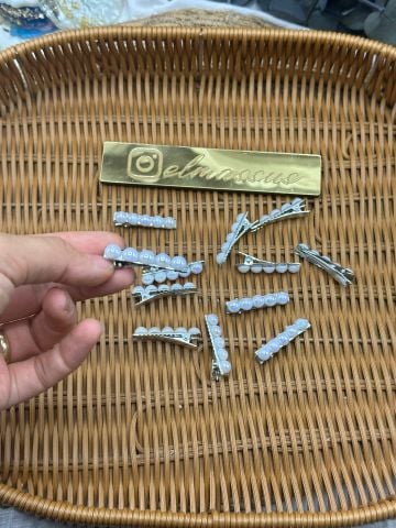 İncili Pens Hediyelik Toka(50 adet)