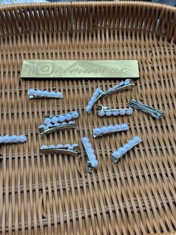 İncili Pens Hediyelik Toka(50 adet)