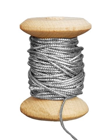 Etiket ipi Monofil - 20 metre Gümüş