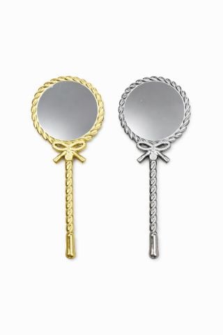 Burgu Ayna (25 adet) Gümüş