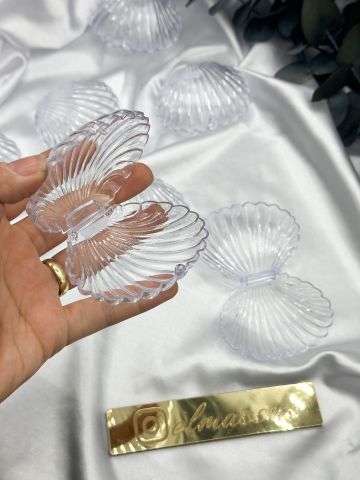 Şeffaf Mika İstiridye 25 adet