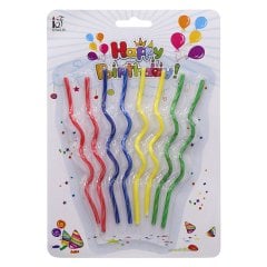 Pastel Mum 4 Renk Kıvırcık (8 adet)