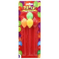 Balon Mum Kırmızı