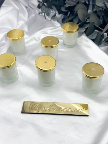 Gold Kapaklı Shot Mum 6 adet