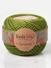 Knit Me Karnaval El Örgü İpi Fıstık Yeşili