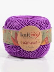 Knit Me Karnaval El Örgü İpi Mor