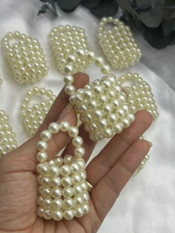 Silindir İnci Anahtarlık 5 adet