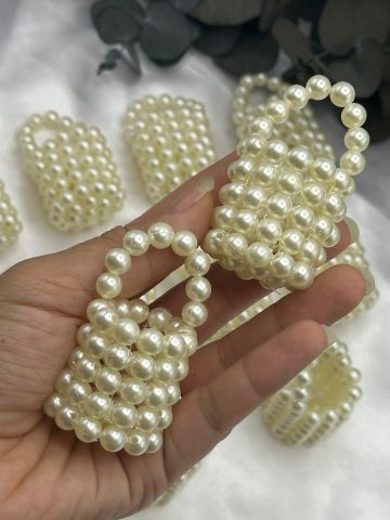 Silindir İnci Anahtarlık 5 adet