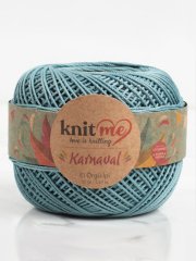 Knit Me Karnaval El Örgü İpi Pastel Yeşil