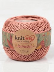 Knit Me Karnaval El Örgü İpi Pudra