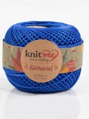 Knit Me Karnaval El Örgü İpi Saks Mavisi