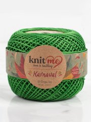 Knit Me Karnaval El Örgü İpi Yeşil