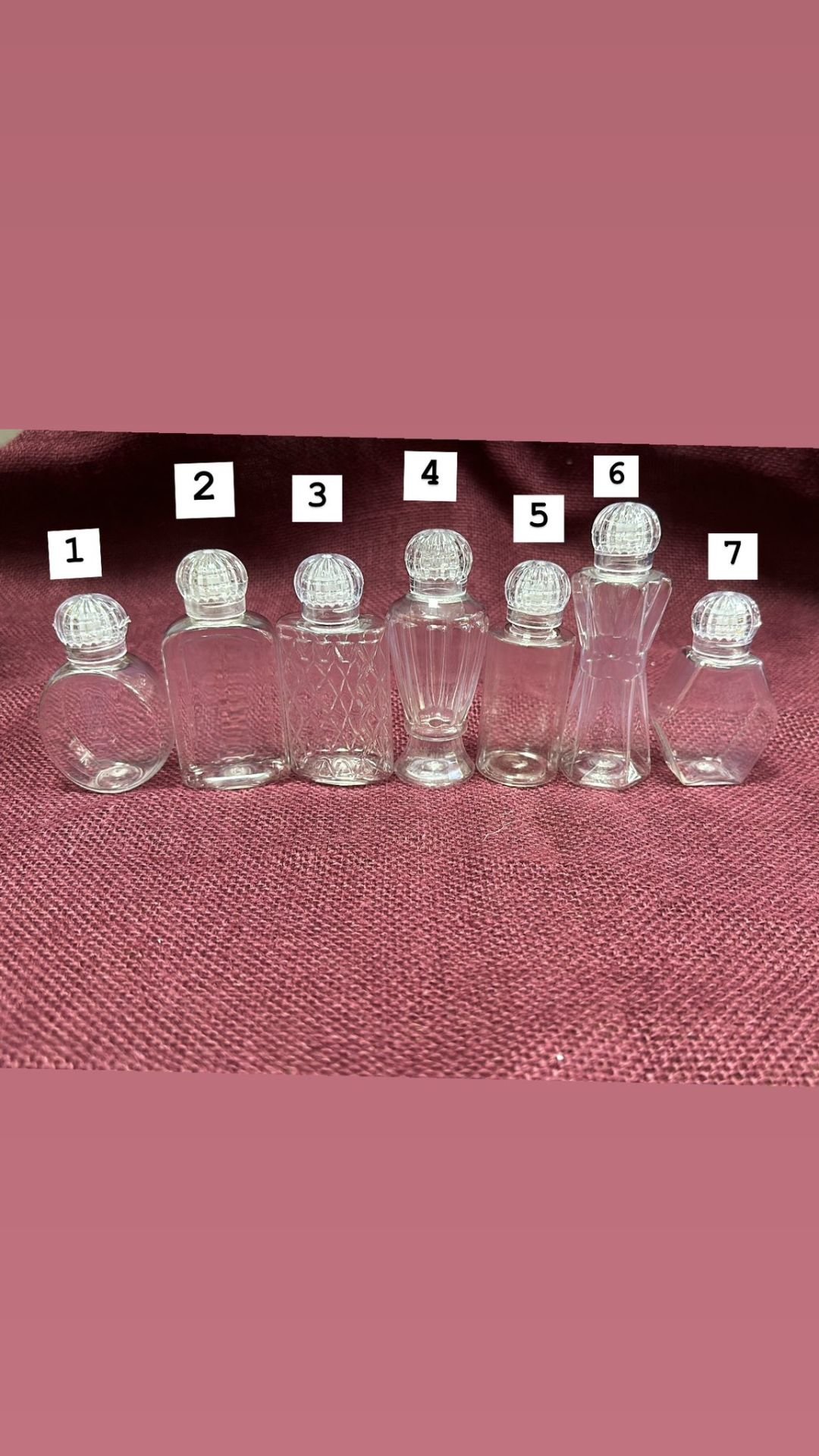 Plastik Kolonya Şişesi  1 adet