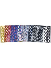 Simli Eva Rakam - Sayı 3cm Gümüş
