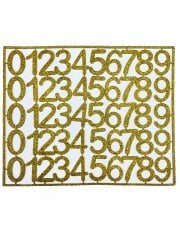 Simli Eva Rakam - Sayı 3cm Altın
