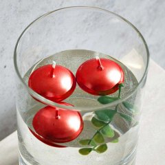 Yüzen Mum - Tealight Mum Kırmızı