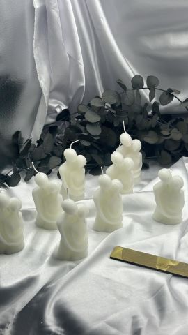 Çift Sevgili Mum   8 adet