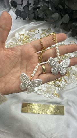 Kelebek Anahtarlık 50 adet