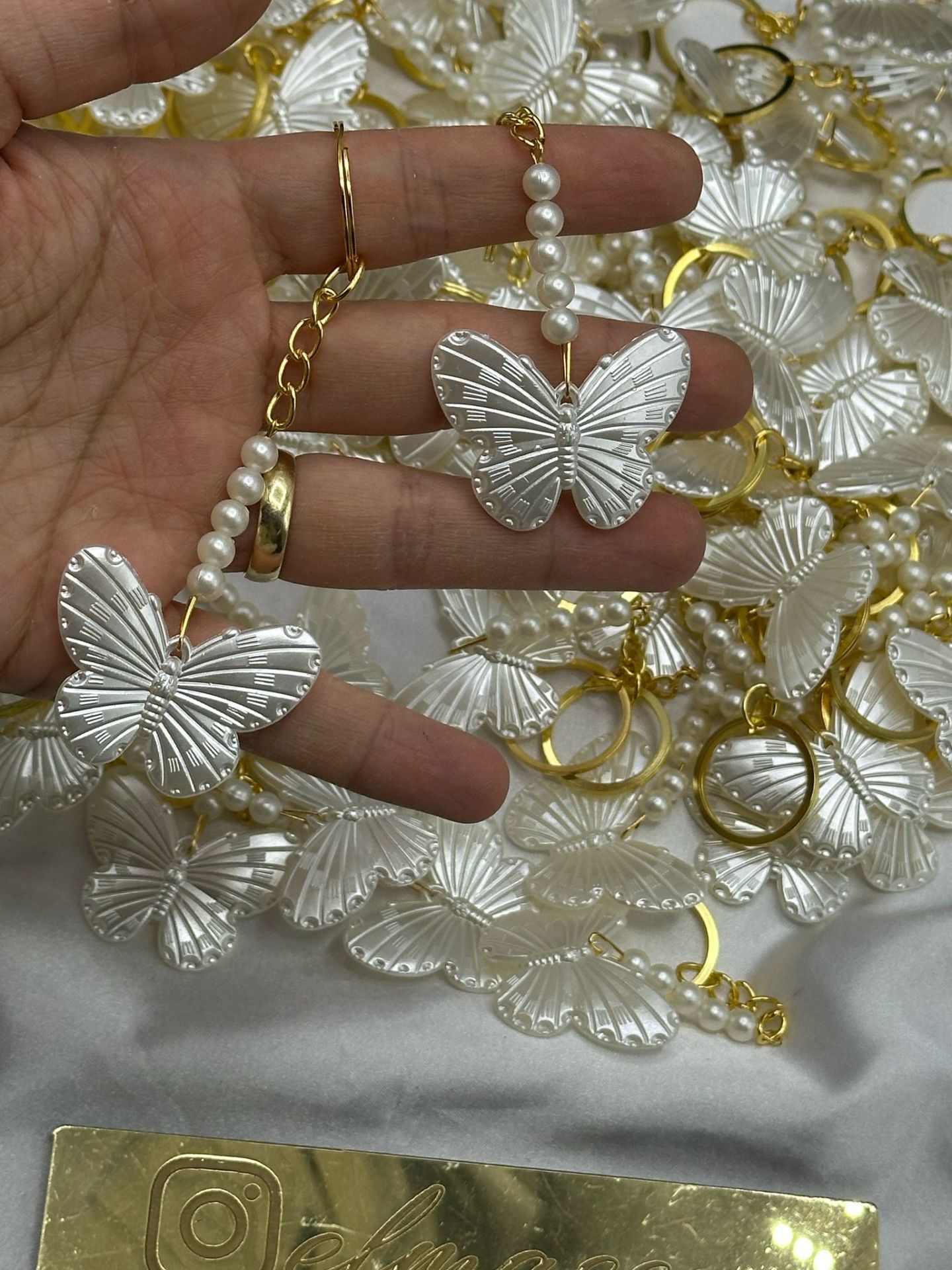 Kelebek Anahtarlık 50 adet