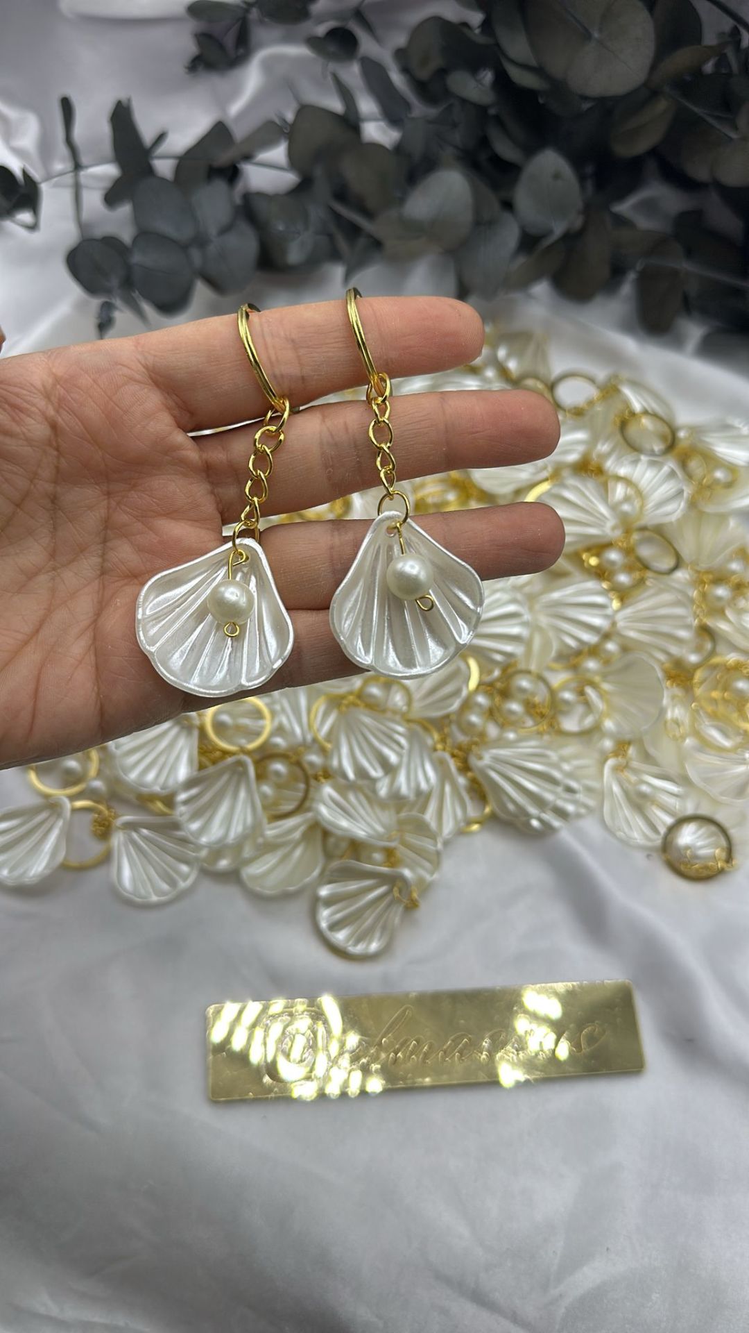 İstiridye Anahtarlık 50 adet