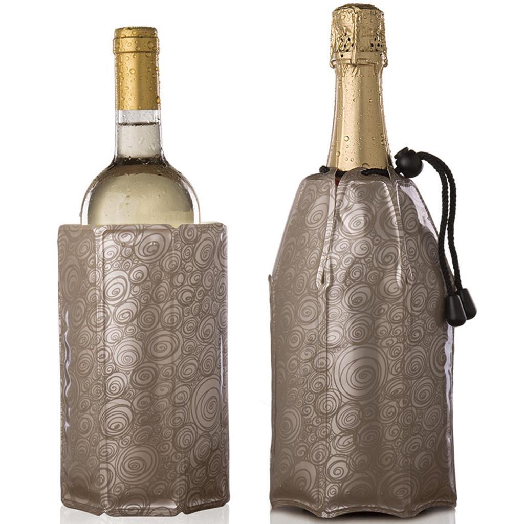 Vacu Vin 3887560 Aktif Şarap & Şampanya Soğutucu - Platin