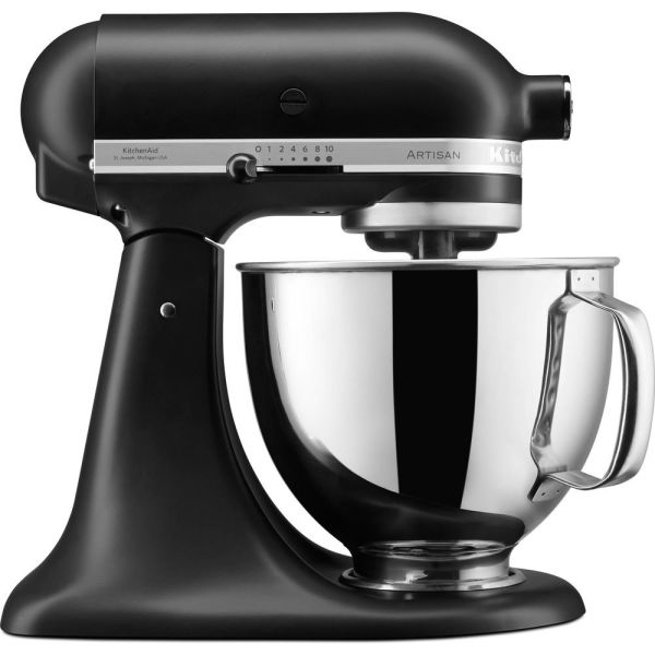 KitchenAid Artisan 5KSM125EBM Black Matte 4.8 L Stand Mikser