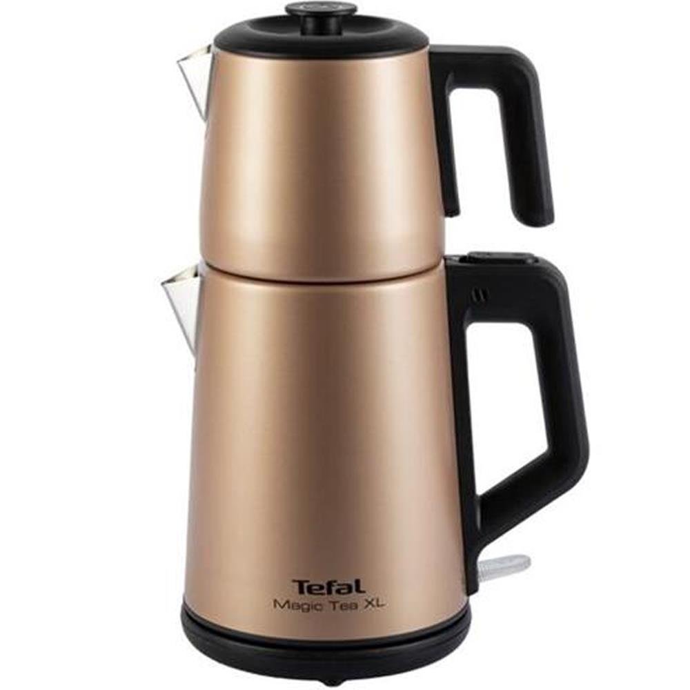 Tefal Magic Tea XL Paslanmaz Çelik Çay Makinesi - Bakır