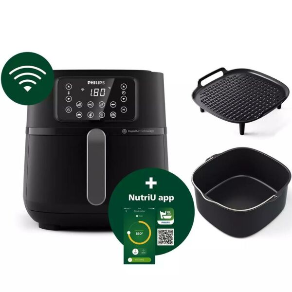 Philips HD9285/96 5000 Serisi 7.2 Litre XXL Wifi Connected Airfryer