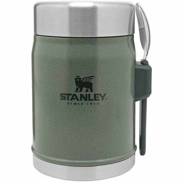 Stanley 10-09382-004 Klasik Kaşıklı 0,40 Litre Çelik Yemek Termosu - Yeşil