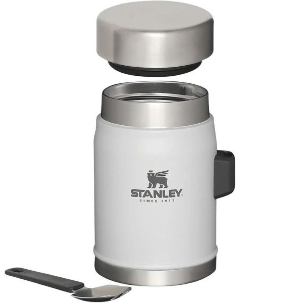 Stanley 10-09382-083 Klasik Kaşıklı 0,40 Litre Çelik Yemek Termosu - Beyaz