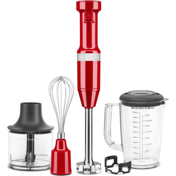 KitchenAid 5KHBV83EER El Blender Seti - Empire Red