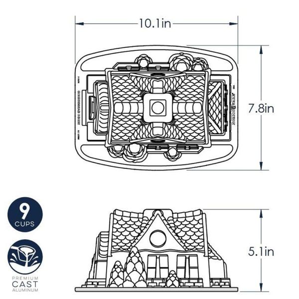 Nordicware 83948 Ev Bundt Kek Kalıbı