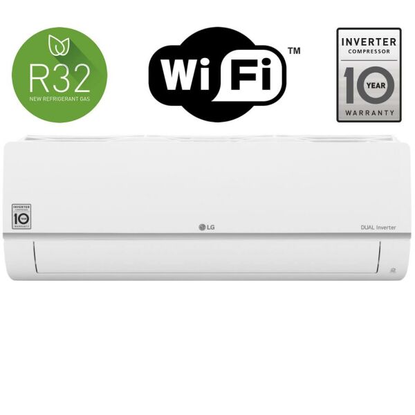 Lg S3-M12JA2FA Dual Plus 12000 Btu Wifi R32 Gaz A++ İnverter Klima