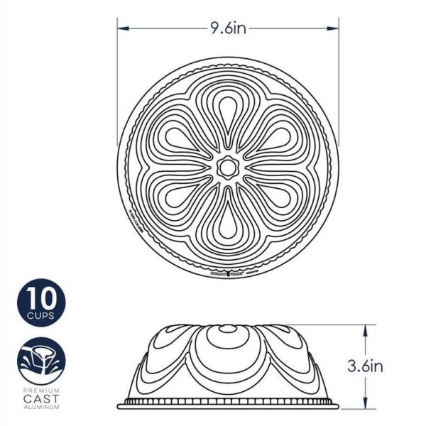 Nordicware 87477 Şifon Bundt Kek Kalıbı