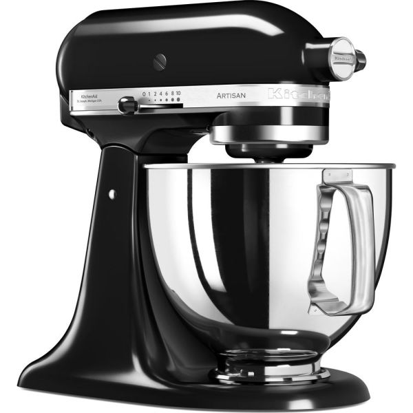 KitchenAid Artisan 5KSM125EOB Onyx Black 4.8 Litre Stand Mikser