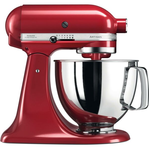 KitchenAid Artisan 5KSM125EER Empire Red 4.8 Litre Stand Mikser