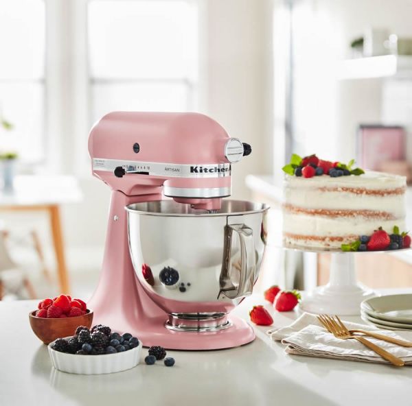 KitchenAid Artisan 5KSM175PSEDR Dried Rose 4.8 Litre Stand Mikser