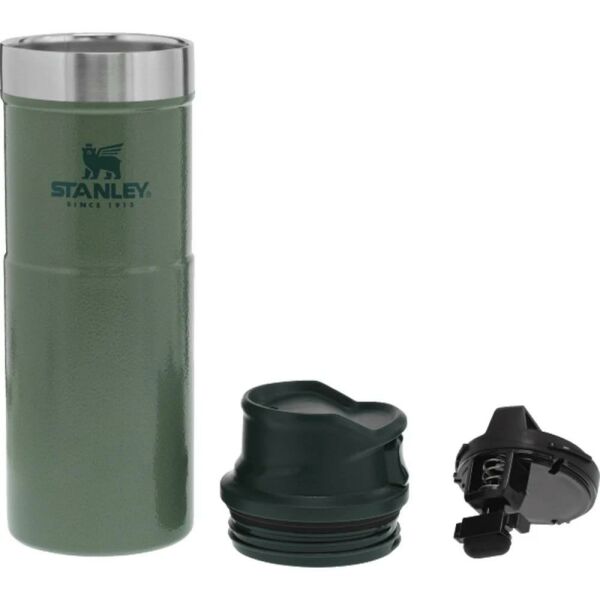 Stanley 10-06439-030 Klasik Trigger Action 0,47 Litre Çelik Termos Bardak - Yeşil