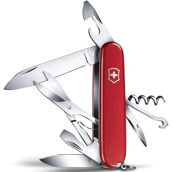 Victorinox 1.3703.B1 Climber 14 Fonksiyon İsviçre Çakısı - Kırmızı