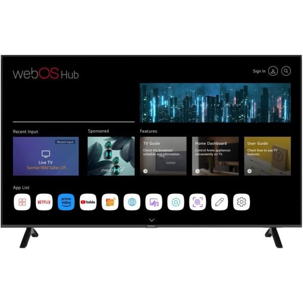 Sunny SN65FMN252 Frameless 65'' 164 Ekran 4K webOS 2.0 Smart Wifi Led TV