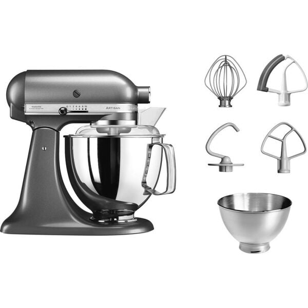 KitchenAid Artisan 5KSM175PSEMS Medallion Silver 4.8L Stand Mikser