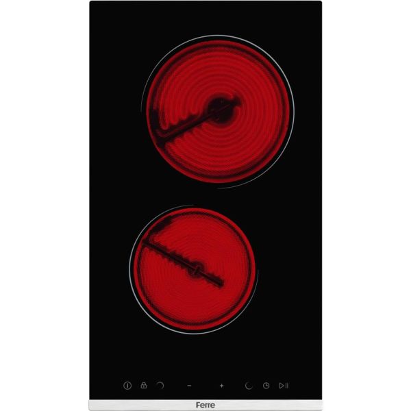 Ferre MS231 2'li Elektrikli Vitroseramik Ankastre Cam Ocak