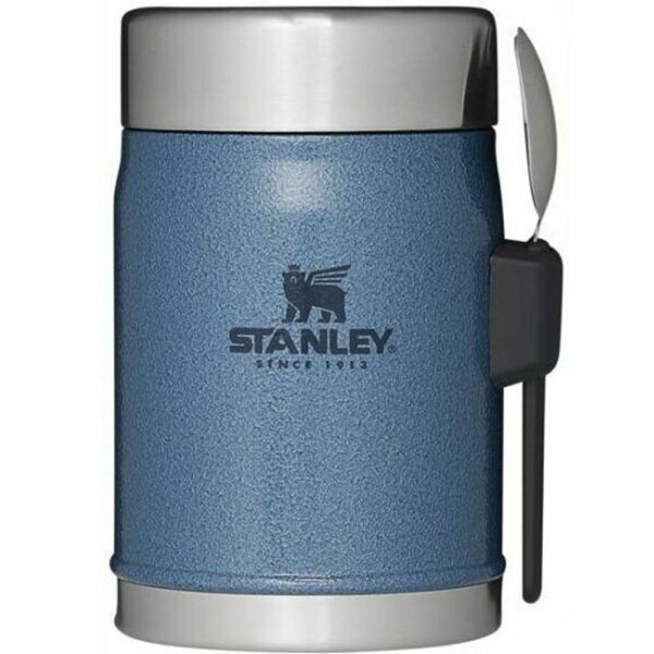 Stanley 10-09382-081 Klasik Kaşıklı 0,40 Litre Çelik Yemek Termosu - Mavi