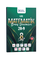 Krallar Karması 8. Sınıf LGS Matematik 20 x 9 Branş Denemeleri