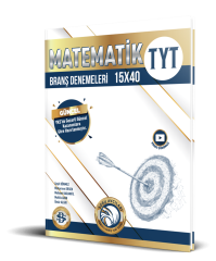 Bilgi Sarmal Yayınları TYT Matematik 15 x 40 Branş Denemeleri