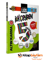 Altın Karma Yayınları 8. Sınıf LGS İlk Çeyrek 5 li Deneme