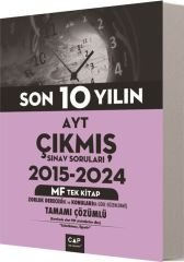 Çap Yayınları AYT MF Tek Kitap Son 10 Yılın Çıkmış Soruları