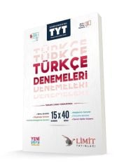 LİMİT YAYINLARI TYT 15' Lİ TÜRKÇE DENEMELERİ