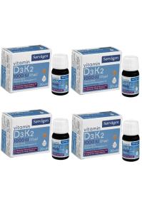 Vitamin D3k2 Damla 20 ml 1000 Ii 4 Adet